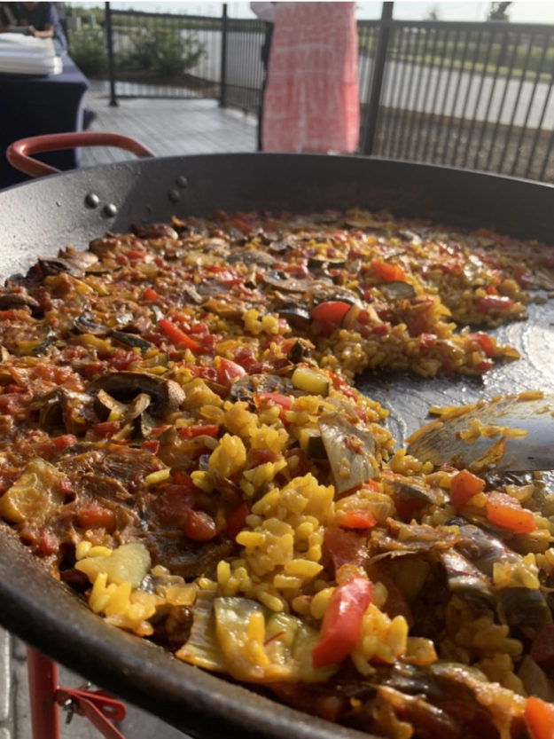 vegetable paella